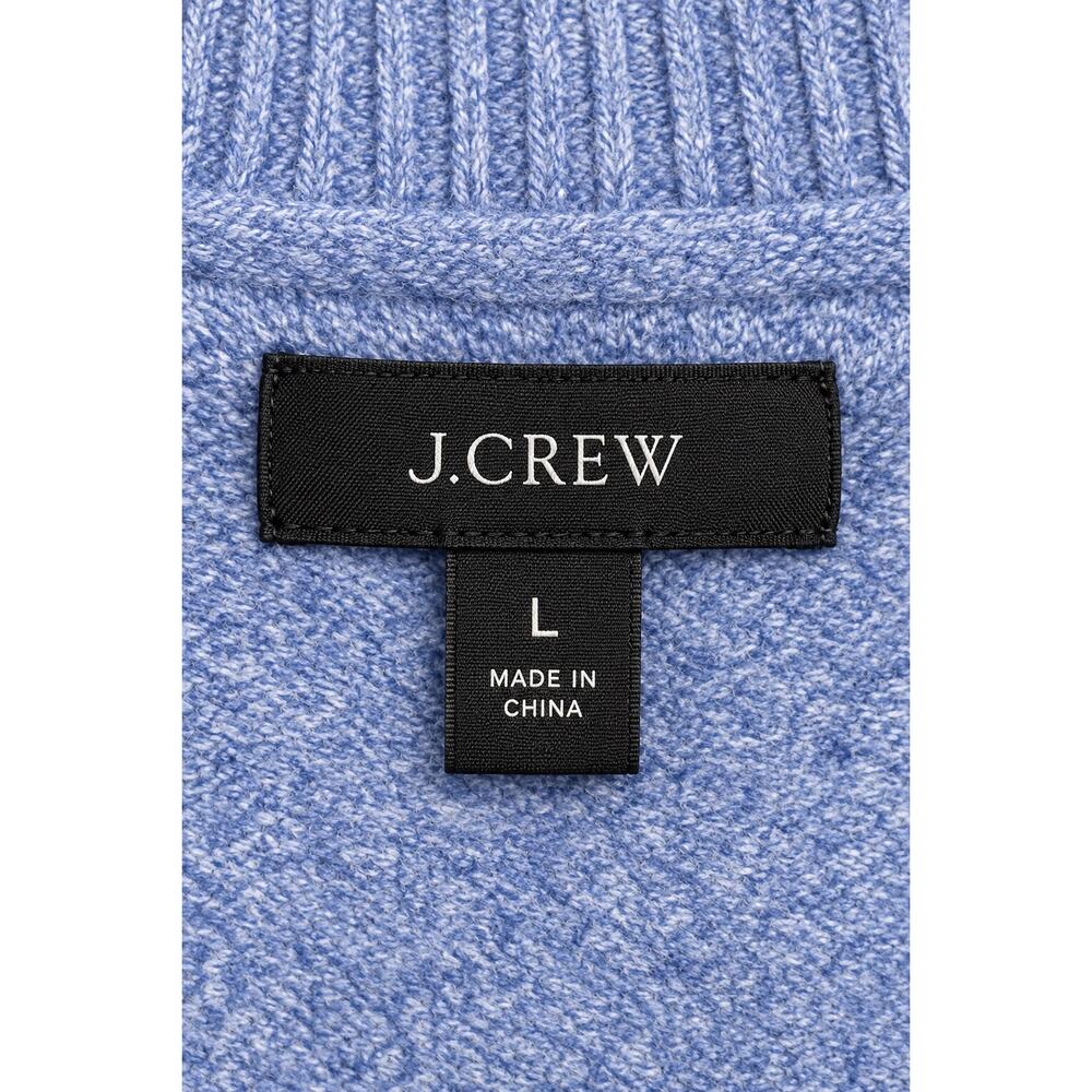 Après Ski Cozy Luxury J.Crew Half Zip Supersoft Alpaca Merino Sweater Dress L - Picture 5 of 16